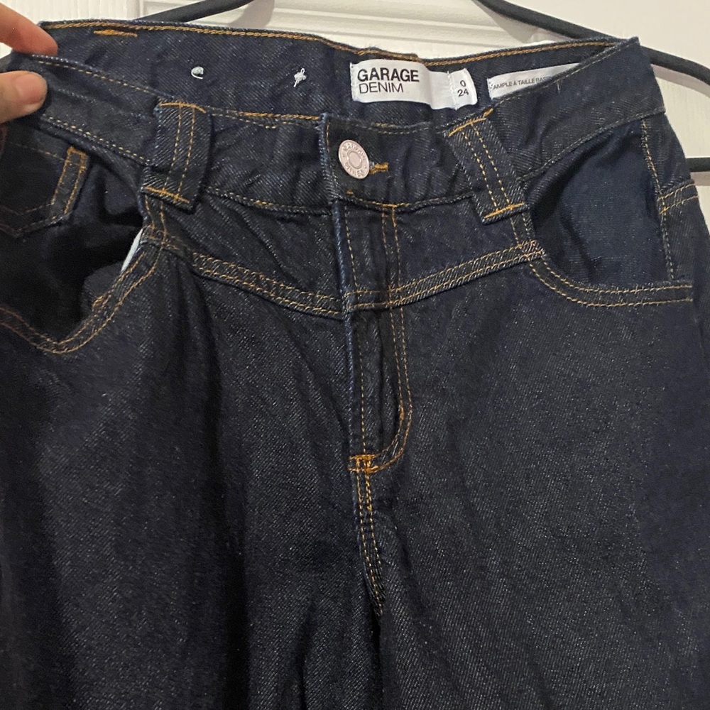 Garage Dark Blue Denim Jeans